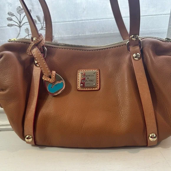 Dooney & Bourke Brown Leather Emma Bag - Picture 10 of 13